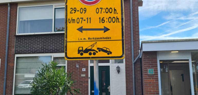 Werkzaamheden locatie Pieter de Hooghstraat 